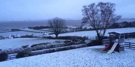 Snow is on the way in some parts of Ireland today