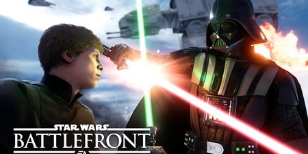 Ireland rugby star Mike Ross tries out the new Star Wars Battlefront game