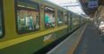 A woman has died after being hit by a train in Dublin