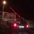 VIDEO: Footage of a guy in Kerry clinging onto the roof of a moving car