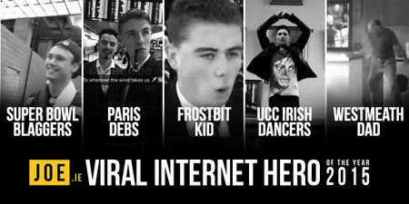 Here’s who you voted as the JOE Viral Internet Hero of 2015
