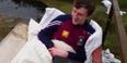 VIDEO: Flooding forced this Westmeath hurler to take an “only in Ireland” lift home after his knee surgery