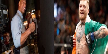 PIC: The Rock was very impressed by Conor McGregor’s classy tribute to Jose Aldo