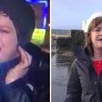 VIDEO: Teresa Mannion returns to the scene of her famous report for a great cause
