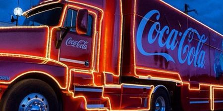 PIC: A group of Dublin guys have dressed up as the Coca Cola Christmas truck for 12 Pubs