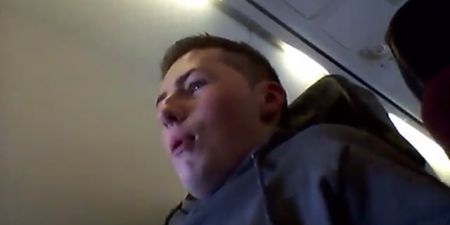 VIDEO: You haven’t seen funny fear quite like this Irish man flying on a plane for the first time