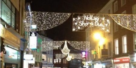 PIC: Dublin was absolutely wedged with Christmas shoppers this afternoon