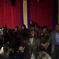 VIDEO: Sound man John Boyega surprises fans at Star Wars screenings in New York