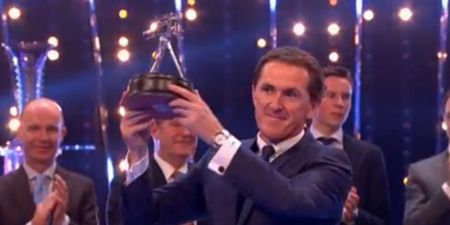 PIC: AP McCoy got a wonderful standing ovation after winning the lifetime achievement award at the SPOTY