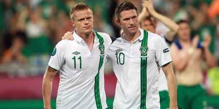 PIC: Robbie Keane’s Facebook tribute to Damien Duff would nearly bring a tear to your eye