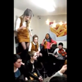 VIDEO: Class trad session kicks off in this Galway chipper at 3.30am