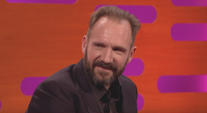 VIDEO: Ralph Fiennes told some great stories about playing Lord Voldemort on the Graham Norton show
