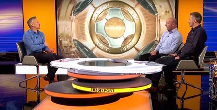 VIDEO: Gary Lineker made a jokey reference to masturbation on Match of the Day last night