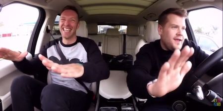 VIDEO: Coldplay’s Chris Martin is absolutely brilliant on Carpool Karaoke with James Corden