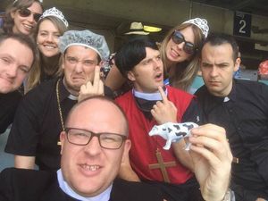 PICS: These Irish people went full Father Ted at the World Rugby 7s in Sydney