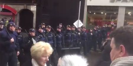 VIDEO: Tense scenes in Dublin city centre as PEGIDA are confronted by counter-protesters