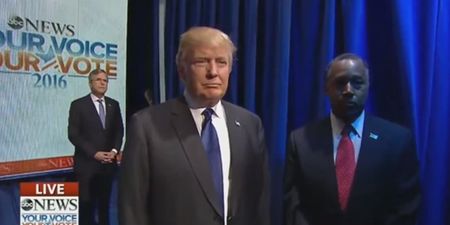 VIDEO: ABC’s Republican debate intro is as awkward a TV moment as you’re ever likely to see