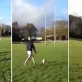 VIDEO: 16-year-old from Clare nails the Jonny Wilkinson three kick challenge