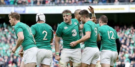 The Irish team to face England in Twickenham this Saturday has been named
