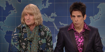 VIDEO: Ben Stiller and Owen Wilson appeared on Saturday Night Live