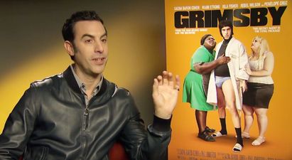 VIDEO: Sacha Baron Cohen chats Grimsby, Ali G and something “that makes the naked fight in Borat look like a Disney movie”