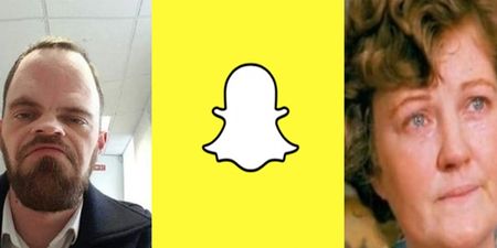 PICS: Irishman uses Snapchat filters to convince worried mother his face is hideously deformed