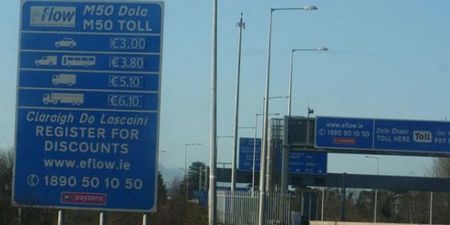 PICS: People are getting very annoyed with the traffic on the M50 this morning