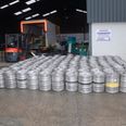 PICS: Gardaí have stopped a truck in Rosslare carrying 149 stolen beer kegs