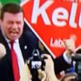 VIDEO: Alan Kelly’s reaction to getting re-elected in Tipperary is downright scary