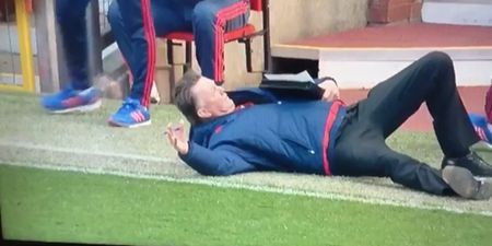 PICS: Six hilarious photoshops of Louis Van Gaal’s fall at Old Trafford