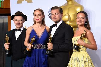 Leonardo DiCaprio finally wins an Oscar as Spotlight causes major upset