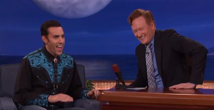 VIDEO: Sacha Baron Cohen’s hilarious story about a deleted Borat porno scene