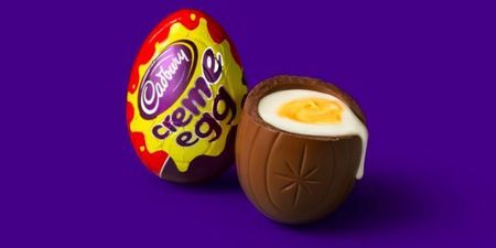 PIC: Someone has invented a Cadbury’s Creme Egg pizza, and we thank them