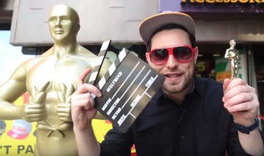 VIDEO: Check out the very famous star we bumped into in LA