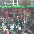 VIDEO: The Temple Bar pub cam shows that Paddy’s Day celebrations are well underway in the famous Dublin spot