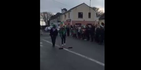 WATCH: Ireland’s shortest St. Patrick’s Day parade happened in Clare today and it was hilarious