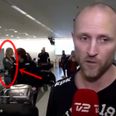Woman appears to vanish into thin air on live television in Denmark