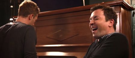 WATCH: Jimmy Fallon and Chris Martin have paid tribute to David Bowie in a very special way