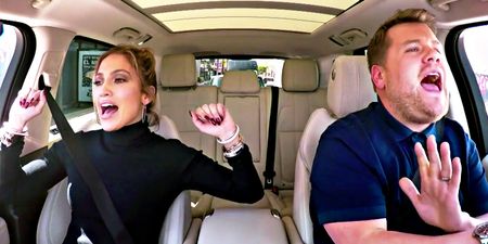 WATCH: James Corden’s Carpool Karaoke with JLo may be the best one yet… with a sneaky DiCaprio cameo