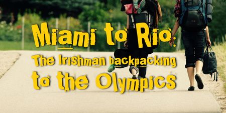 Kerry to Rio: The Irishman backpacking to the Olympics