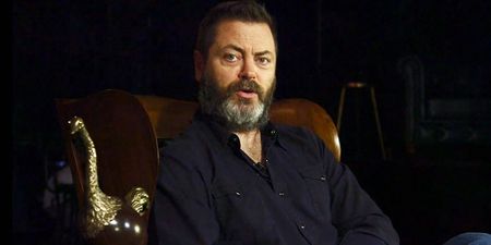 VIDEO: World’s greatest man Nick Offerman shares even more hilarious shower thoughts