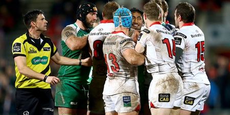 VIDEO: John Muldoon’s exchange with the referee during Connacht v Ulster was just gold