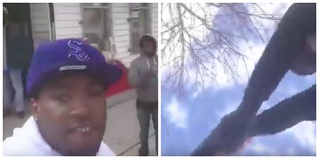VIDEO: Chicago man live streams himself being shot by gunman in broad daylight