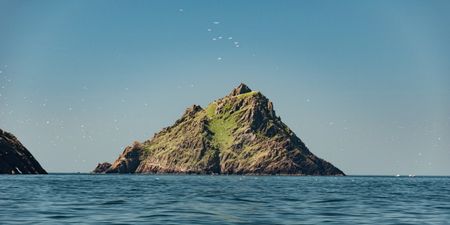 PICS: Irish Air Corps capture stunning aerial shots of Star Wars location, the Skellig Islands
