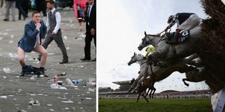 PIC: The messy side of the Grand National summed up in one debauched photo