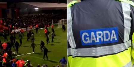 VIDEO: Fighting between the fans of Bohemians and Shamrock Rovers at Dalymount