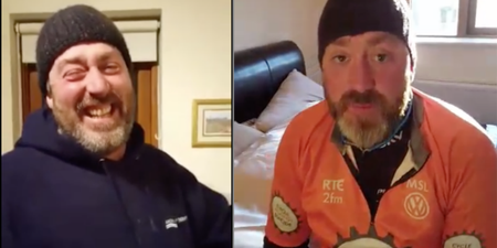 VIDEO: Mullingar man who went viral returns with an important message on mental health