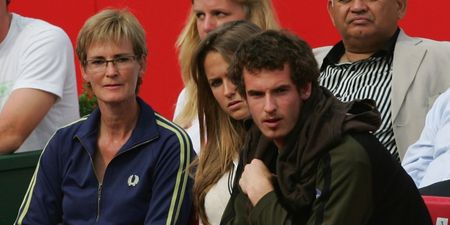 PIC: Andy Murray’s mother was very impressed with Colm Cooper’s performance today