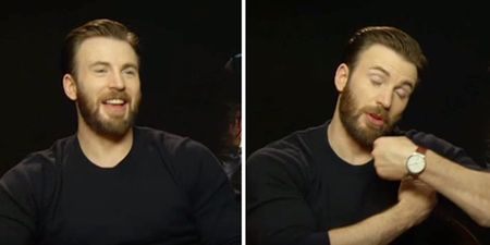 EXCLUSIVE: Chris Evans reveals his surprising bed-time secret and chats about the Internet’s obsession with his left boob