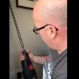 VIDEO: Laois man uses drill for the first time, predictably and hilariously, it ends badly